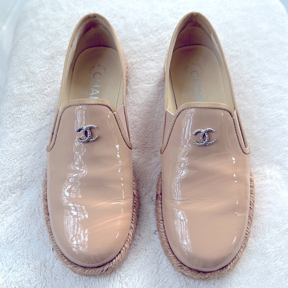 Chanel Espadilles Beige